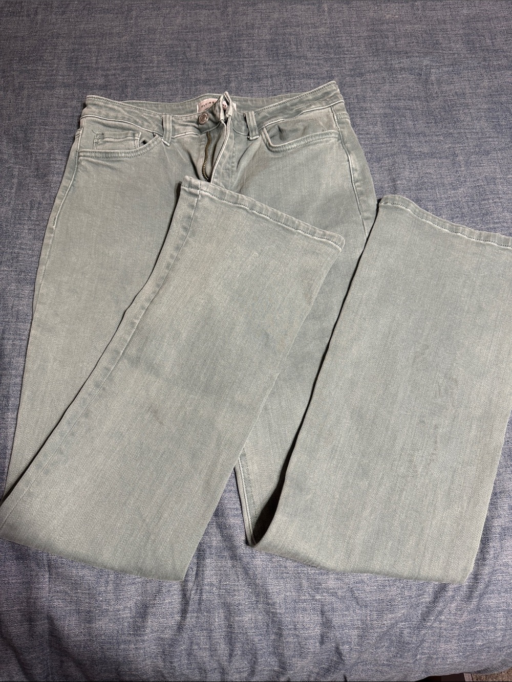 Flying Monkey Sage Color Bootcut Jeans